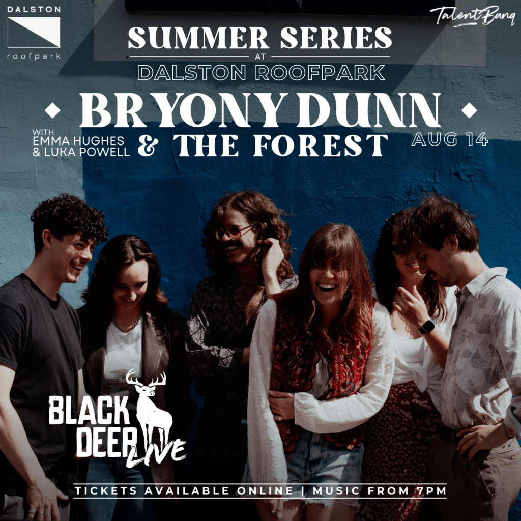 Summer Series at Dalston Roofpark: Bryony Dunn & The Forest.