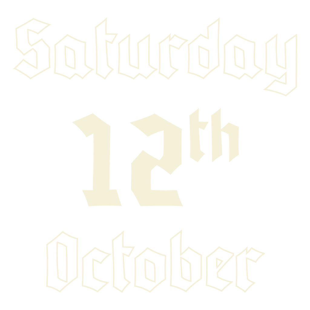 Saturday, October 12th